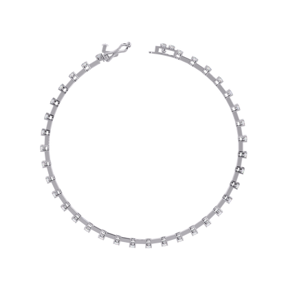 Vintage Round Cut High Quality Diamond Antique Stackable Handmade Sparkling Tennis Bracelet Gift For Women's - HIGHCARAT DIAMONDS