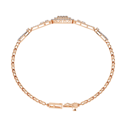 Vintage 1.07Ct Round Cut Lab Grown Diamond Antique Minimalist Perfect  Sparkling Bridesmaid Cuff Bracelet - HIGHCARAT DIAMONDS
