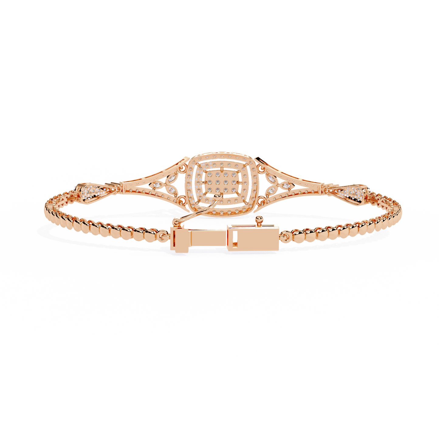 Vintage 1.07Ct Round Cut Lab Grown Diamond Antique Minimalist Perfect  Sparkling Bridesmaid Cuff Bracelet - HIGHCARAT DIAMONDS