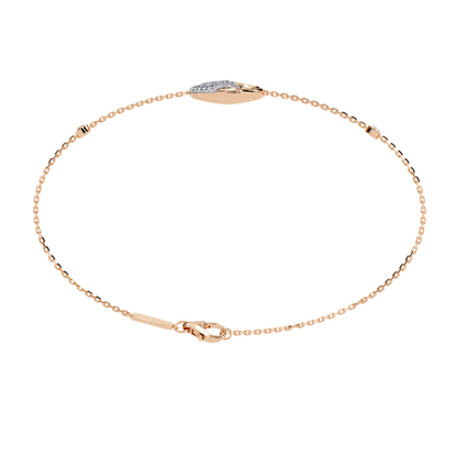 White Colorless Round Cut Lab Grown Diamond Elegant Vintage Classic Stackable Every Day Cuff Bracelet - HIGHCARAT DIAMONDS