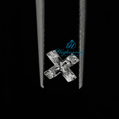 X Alphabet Lab Diamond  High Clarity Cut For Luxury Engravable Jewelry - HIGHCARAT DIAMONDS