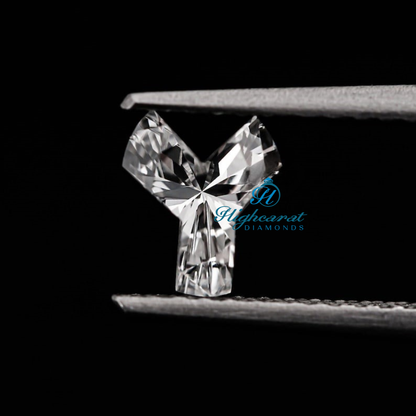 Y Shape Lab-Grown Diamond  Modern Alphabet Cut Stone For Personalized Fine Jewelry & Custom Gifts - HIGHCARAT DIAMONDS