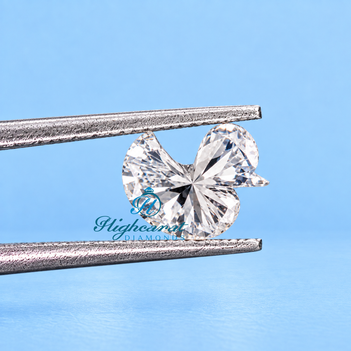 Duck profile shape fancy cut lab grown diamond