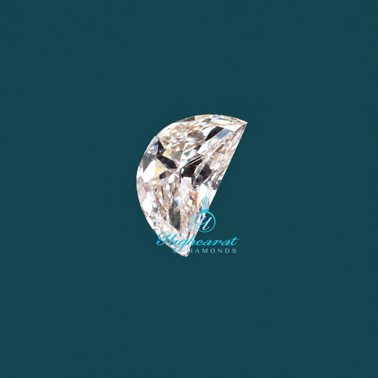 Half Moon Shape Lab Grown Diamond