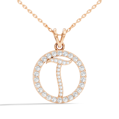 Minimalist Diamond Pendant for Her Elegant Handmade Jewelry In 14K Solid White Gold - HIGHCARAT DIAMONDS