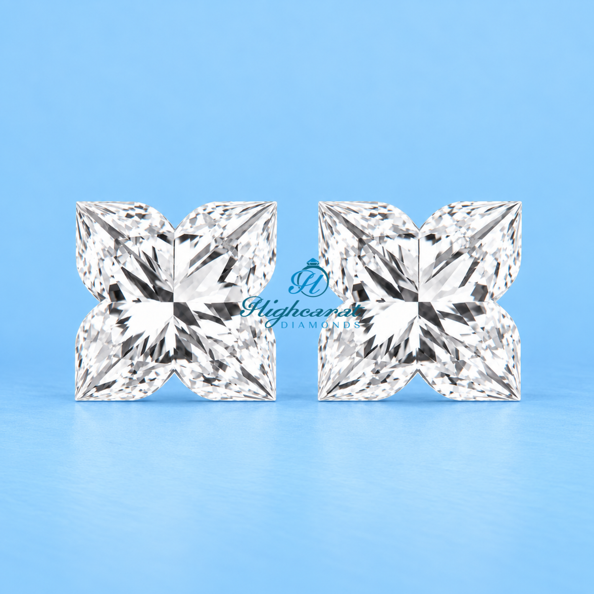 Lily Flower Shape Lab Grown Diamond