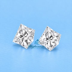 Loose Lily Flower Shaped Lab Grown Diamond from Different Angles