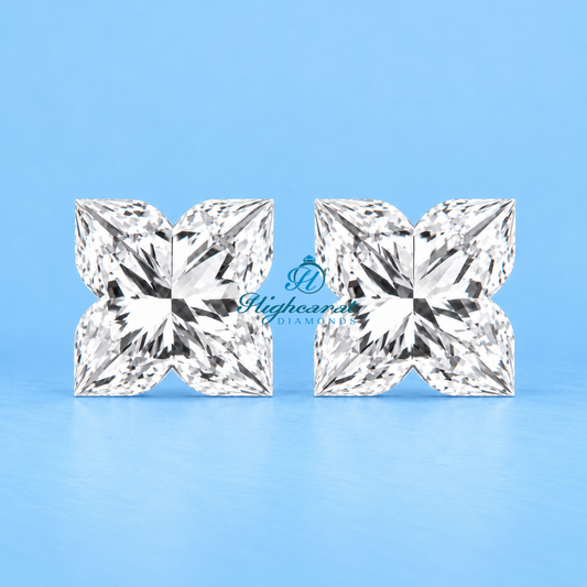 Lily Flower Shape Lab Grown Diamond