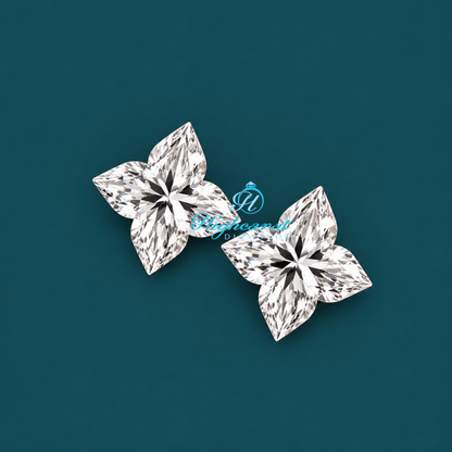 Lily Flower Shape Lab Grown Diamond