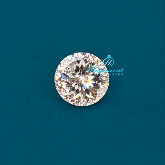 Antique Shape Portuguese Cut Round Lab Grown Diamond