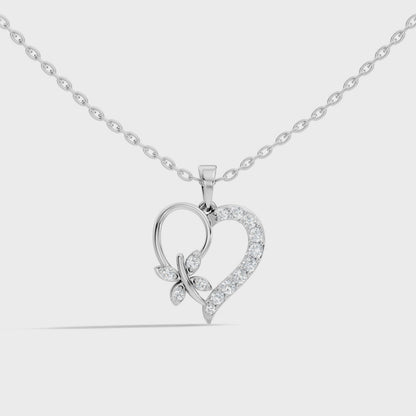 Round Cut Diamond Pendant with Halo Glamorous Vintage Design For Her