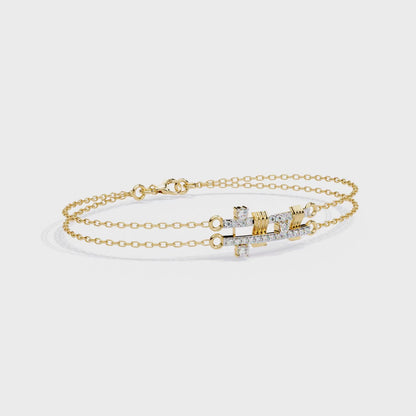 Round Cut Diamond Antique Cluster Dainty Minimalist Statement Cuff Bracelet Gift For Women's