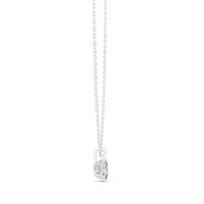 princess Cololress Labgrown Diamond Sparkling Pendant 1 Ct Solitaire 14K gold Jewelry