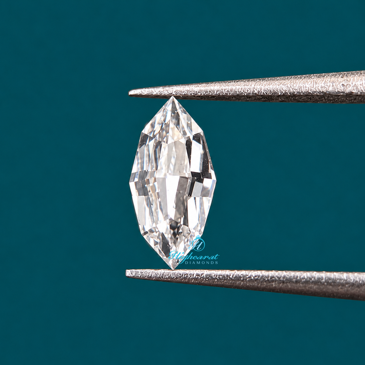Unique Elongated Marquise Shape Lab Grown Diamond